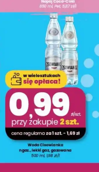 EMMA market Woda Cisowianka oferta