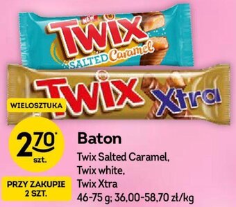 Żabka Baton Twix 46-75g oferta