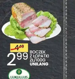 Wafelek Boczek złopatki unilang oferta