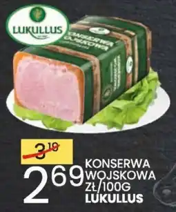 Wafelek Konserwa wojskowa lukullus oferta