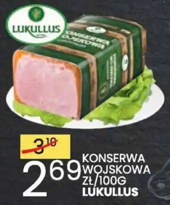 Wafelek Konserwa wojskowa lukullus oferta