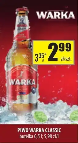 Społem Szczecin Warka Classic Piwo jasne 500 ml oferta