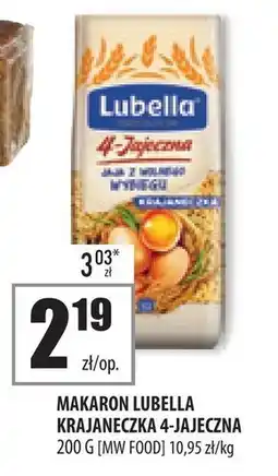 Społem Szczecin Lubella 4-Jajeczna Makaron krajaneczka 200 g oferta