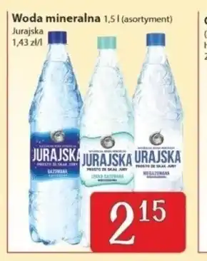 Społem Woda mineralna Jurajska oferta