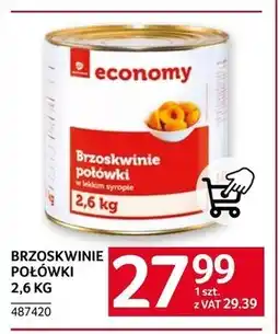 Selgros Brzoskwinie połówki Economy oferta