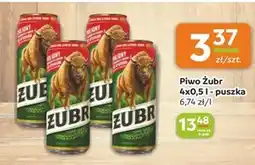 Społem Żubr Piwo jasne 500 ml oferta