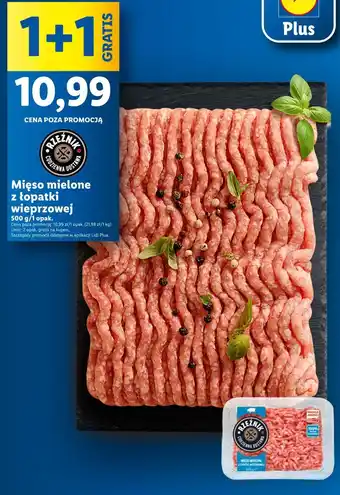 Lidl Mięso mielone z łopatki wieprzowej 500g oferta