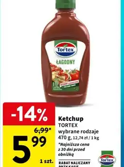 Intermarche Ketchup Tortex oferta