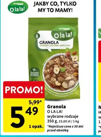 Intermarche Granola O la la! oferta