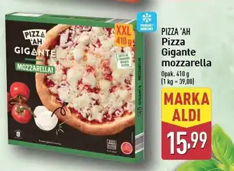 ALDI Pizza mozzarella PIZZ'AH oferta