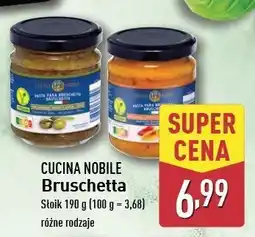 ALDI Bruschetta z oliwkami Cucina nobile oferta