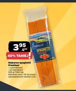 Netto Makaron spaghetti z pomidorami Premieur oferta