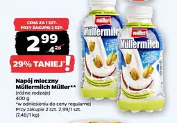 Netto Napój mleczny kokosowo-pistacjowy Mullermilch oferta