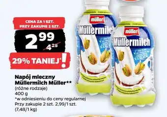 Netto Napój mleczny kokosowo-pistacjowy Mullermilch oferta