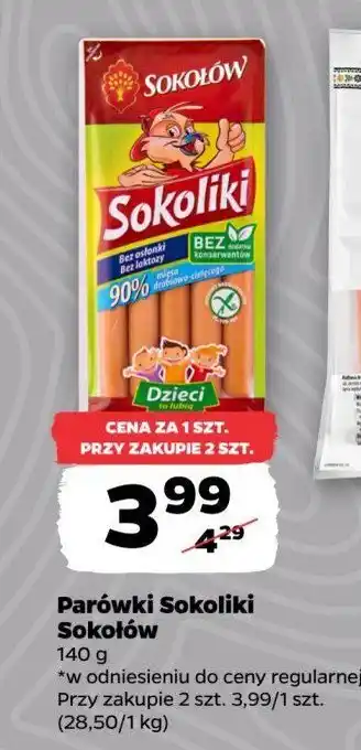 Netto Parówki sokoliki Sokołów oferta