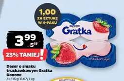 Netto Jogurt truskawka Danone gratka oferta