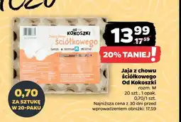 Netto Jaja ściółkowe kl. m Od kokoszki oferta