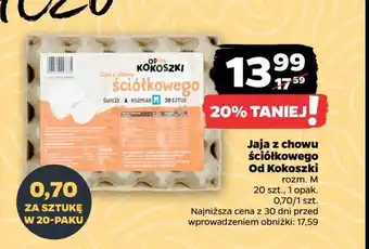 Netto Jaja ściółkowe kl. m Od kokoszki oferta