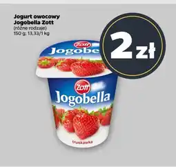 Netto Jogurt truskawka Zott jogobella oferta