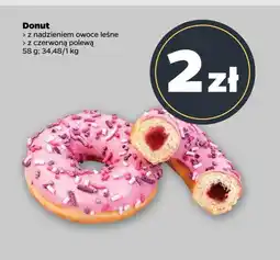 Netto Donut z czerwoną polewą oferta