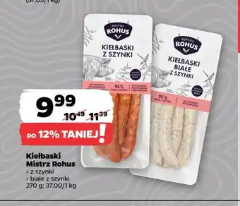 Netto Kiełbaski białe z szynki Mistrz rohus oferta