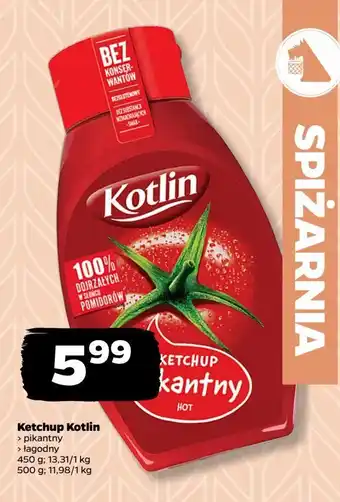 Netto Ketchup łagodny Kotlin oferta