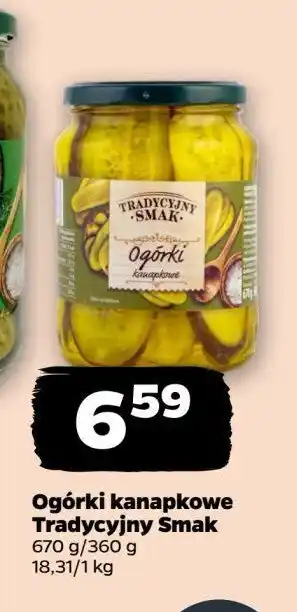 Netto Ogórki kanapkowe Tradycyjny smak oferta