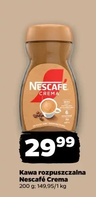 Netto Kawa Nescafe crema oferta