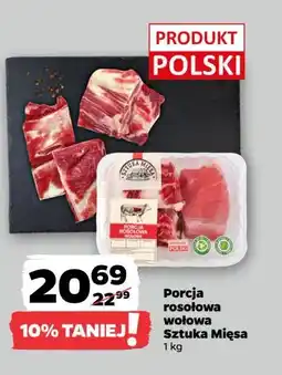 Netto Porcja rosołowa wołowa Sztuka Mięsa Netto oferta