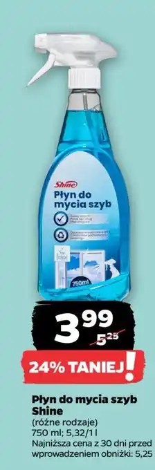 Netto Płyn do czyszczenia szyb Shine Classic oferta