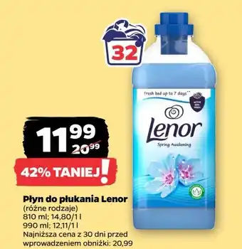 Netto Płyn do płukania Lenor oferta