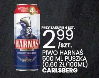 Wafelek Piwo harnaś puszka carlsberg oferta