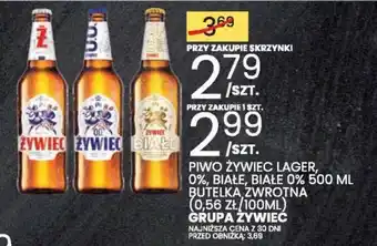 Wafelek Piwo żywiec lager, 0%, białe, białe 0% grupa żywiec oferta