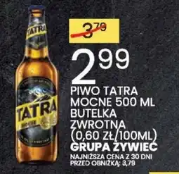 Wafelek Piwo tatra mocne grupa żywiec oferta