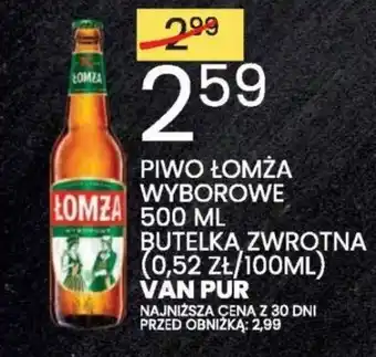 Wafelek Piwo łomża wyborowe van pur oferta