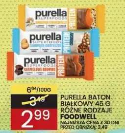 Wafelek Purella baton białkowy foodwell oferta