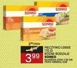 Wafelek Pieczywo lekkie sonko oferta