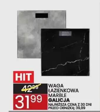 Wafelek Waga łazienkowa marble galicja oferta