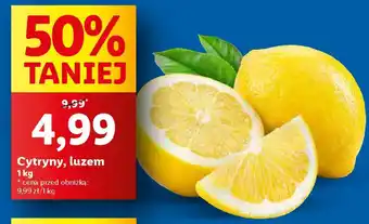 Lidl Cytryny, luzem oferta