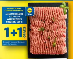 Lidl Mięso mielone z łopatki wieprzowej rzeźnik oferta