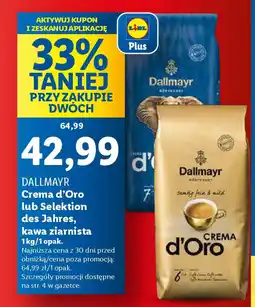 Lidl Dallmayr crema d'oro kawa ziarnista oferta