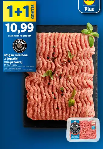 Lidl Mięso mielone z łopatki wieprzowej oferta