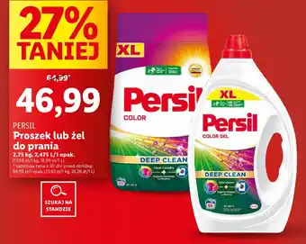 Lidl Persil proszek lub żel do prania oferta