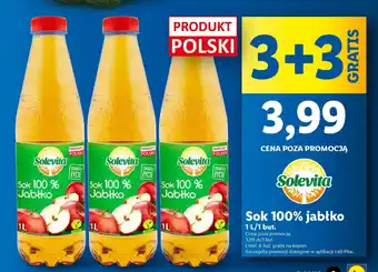 Lidl Sok 100% jabłko oferta