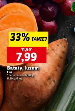 Lidl Bataty, luzem oferta