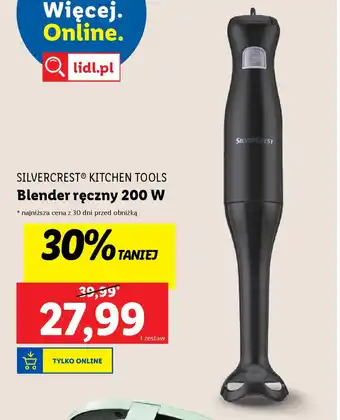 Lidl SILVERCREST KITCHEN TOOLS Blender ręczny oferta