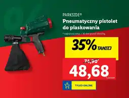 Lidl PARKSIDE Pneumatyczny pistolet do piaskowania oferta