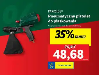 Lidl PARKSIDE Pneumatyczny pistolet do piaskowania oferta