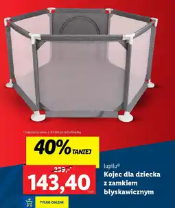 Lidl Lupilu Kojec dla dziecka z zamkiem błyskawicznym oferta