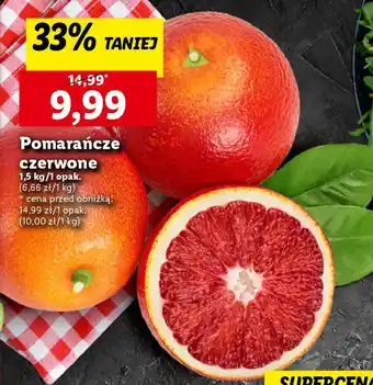 Lidl Pomarańcze czerwone oferta